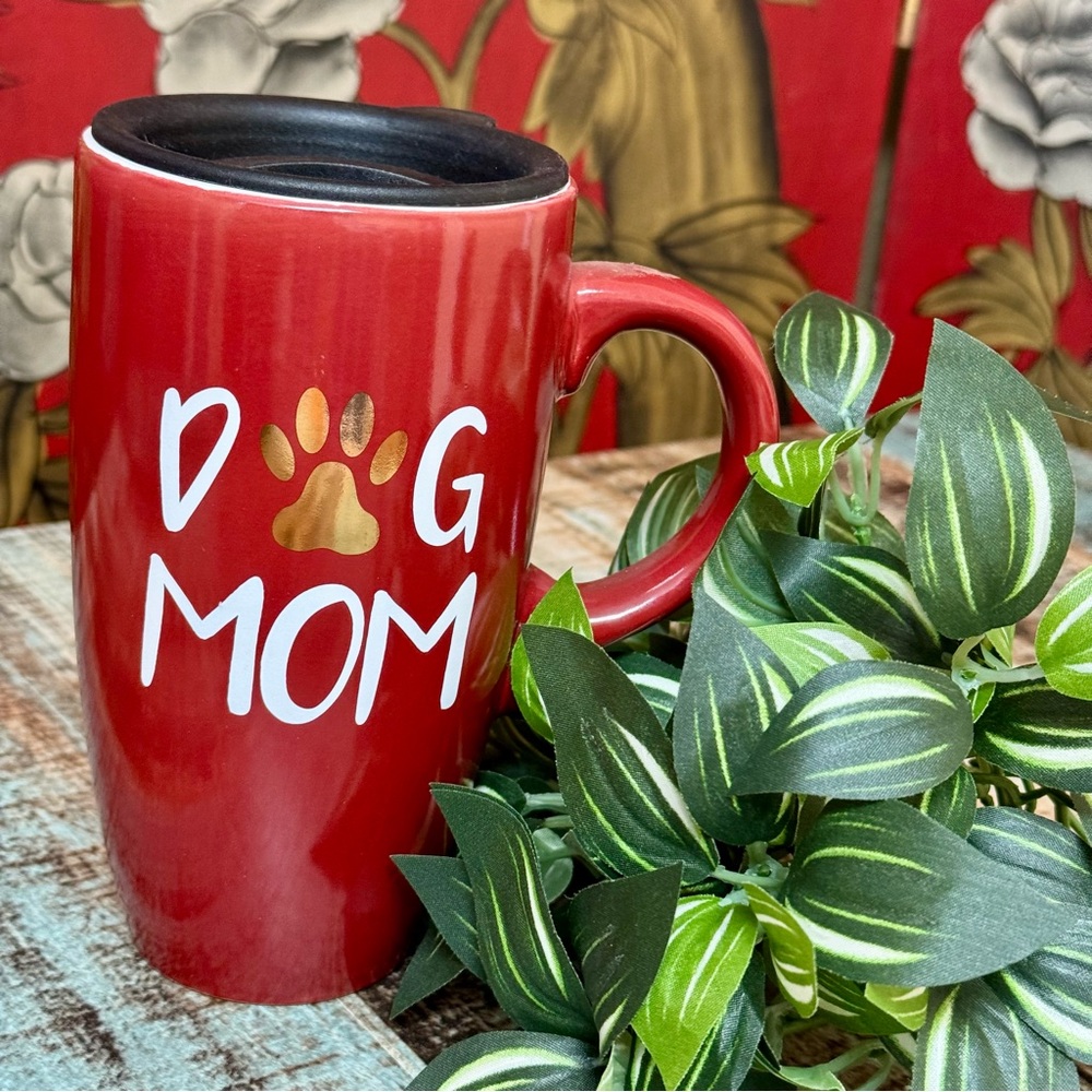 “Dog Mom” Travel Mug | #Z55